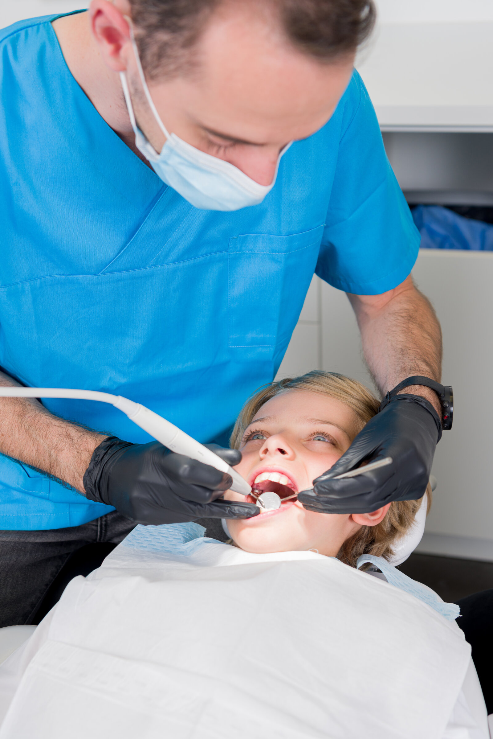 What is the process if your children need to visit the dentist?